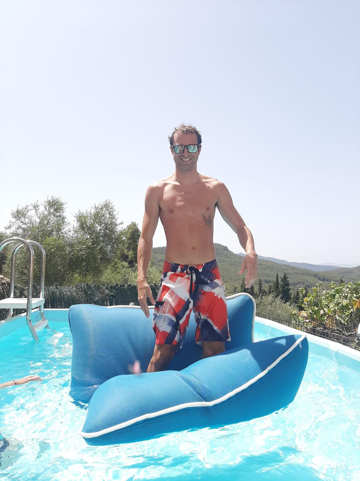 Puff de piscina - Selva